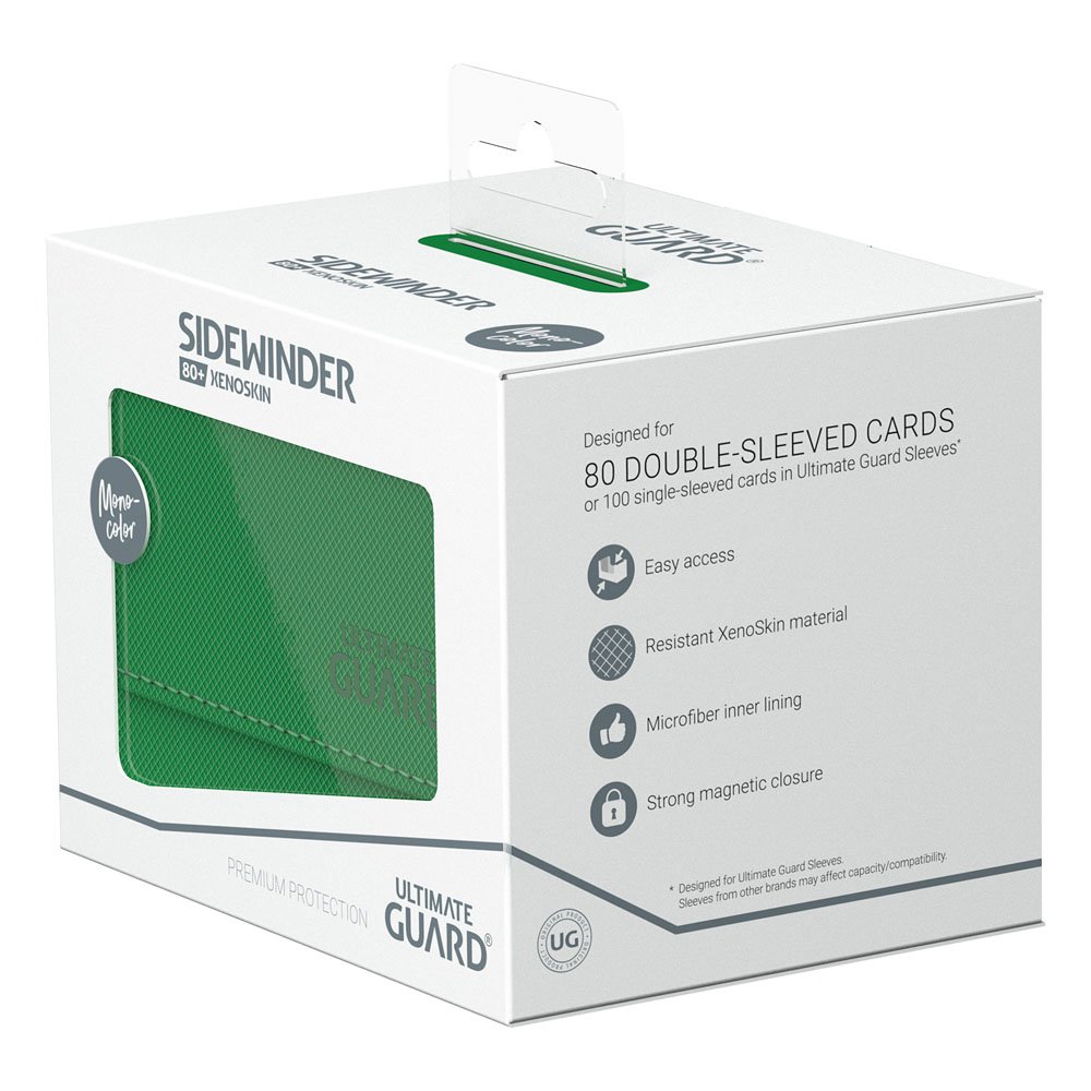 Ultimate Guard Sidewinder 80+ Xenoskin Green Ultimate Guard