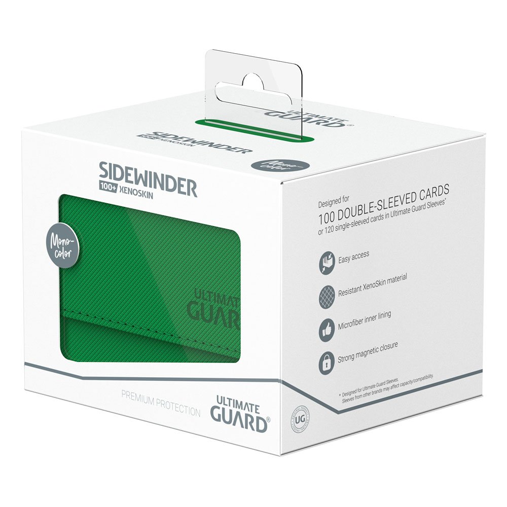 Ultimate Guard Sidewinder 100+ Xenoskin Green Ultimate Guard