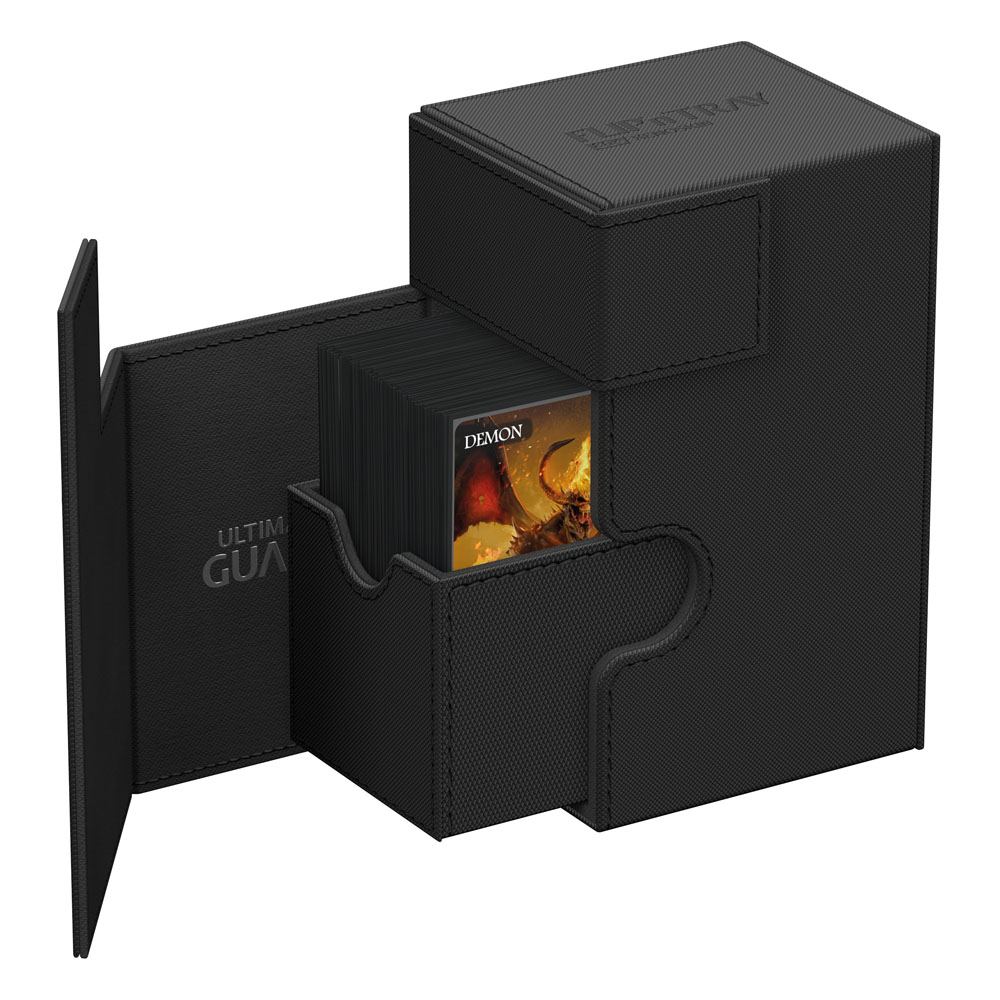 Ultimate Guard Flip'n'Tray 80+ Xenoskin Black Ultimate Guard