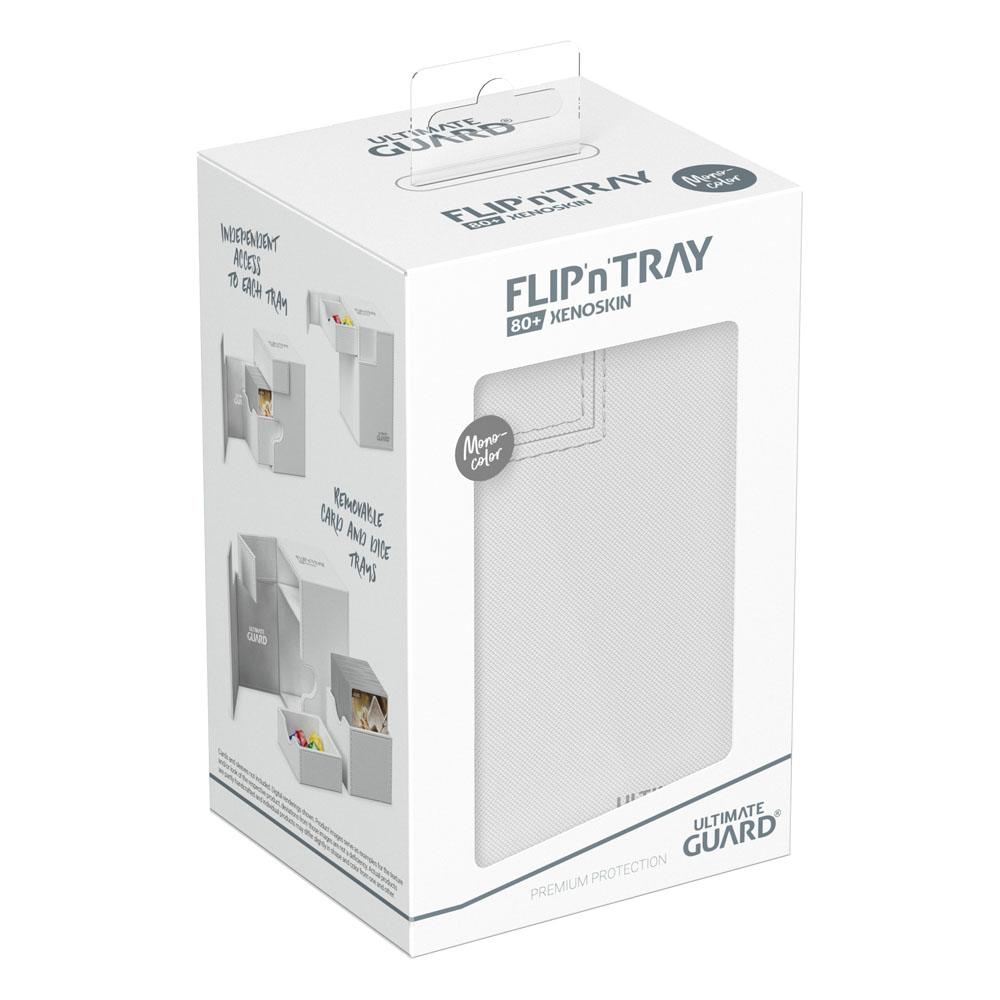 Ultimate Guard Flip'n'Tray 80+ Xenoskin White Ultimate Guard