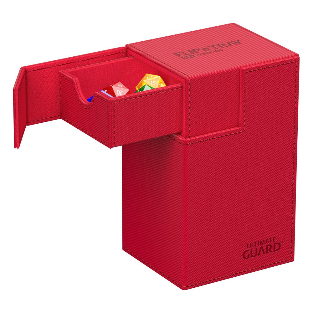Ultimate Guard Flip'n'Tray 80+ Xenoskin Red Ultimate Guard