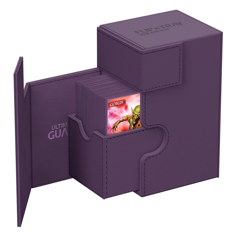 Ultimate Guard Flip'n'Tray 80+ Xenoskin Purple Ultimate Guard