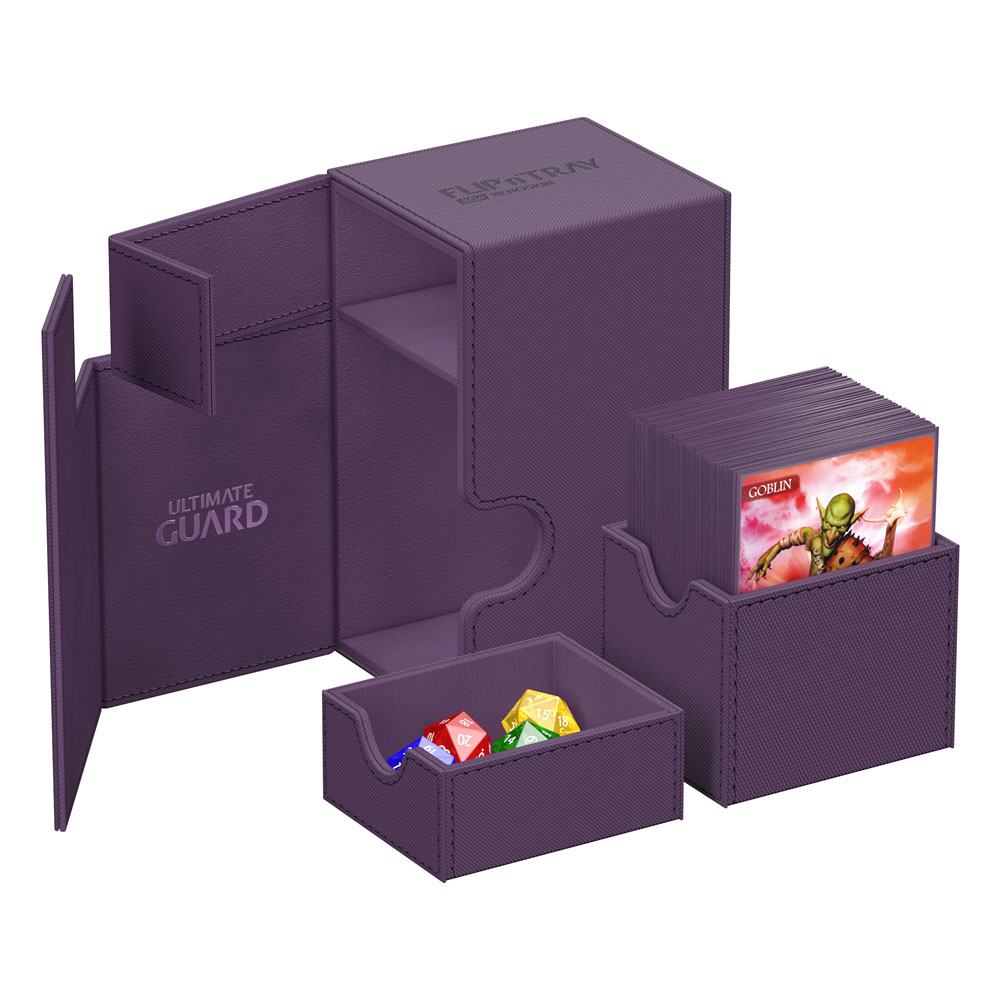 Ultimate Guard Flip'n'Tray 80+ Xenoskin Purple Ultimate Guard