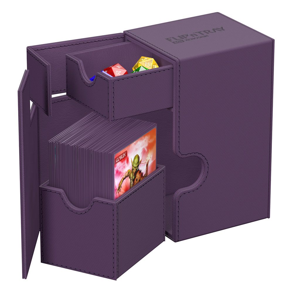 Ultimate Guard Flip'n'Tray 80+ Xenoskin Purple Ultimate Guard
