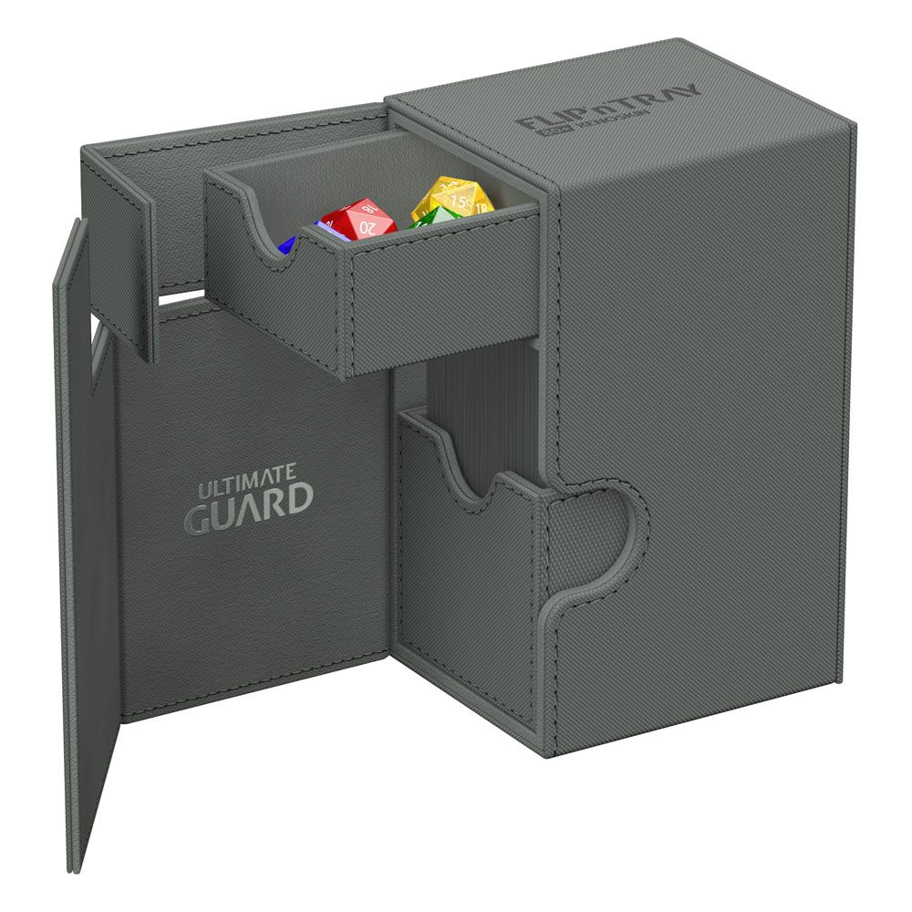 Ultimate Guard Flip'n'Tray 80+ Xenoskin Grey Ultimate Guard