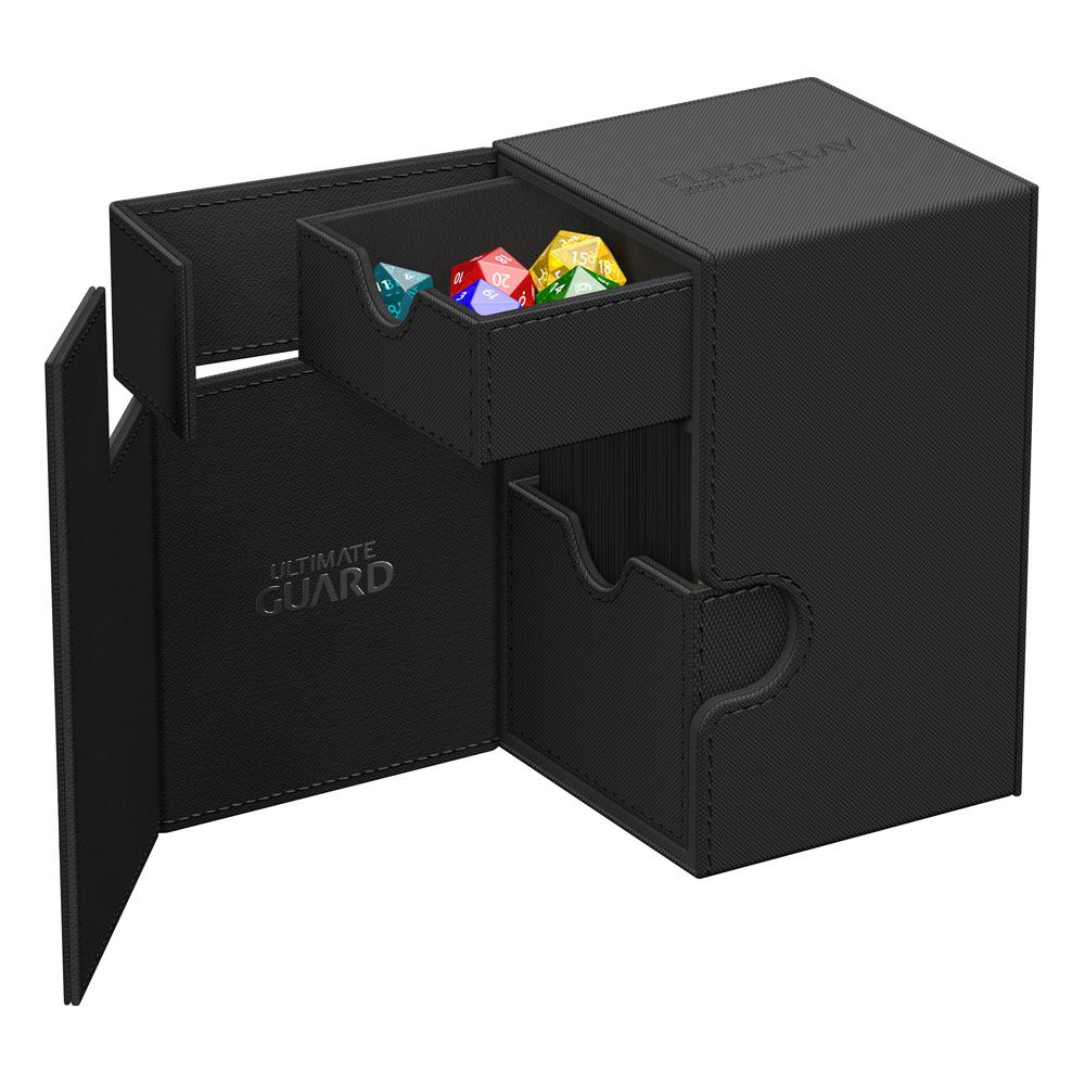 Ultimate Guard Flip'n'Tray 100+ Xenoskin Black Ultimate Guard