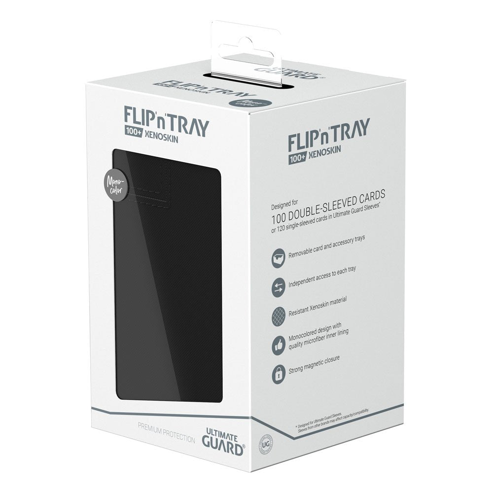 Ultimate Guard Flip'n'Tray 100+ Xenoskin Black Ultimate Guard