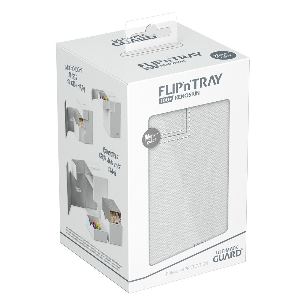 Ultimate Guard Flip'n'Tray 100+ Xenoskin White Ultimate Guard