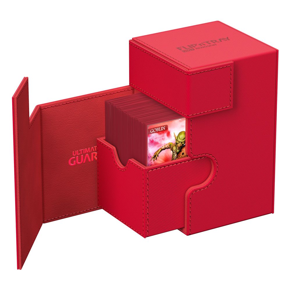 Ultimate Guard Flip'n'Tray 100+ Xenoskin Red Ultimate Guard