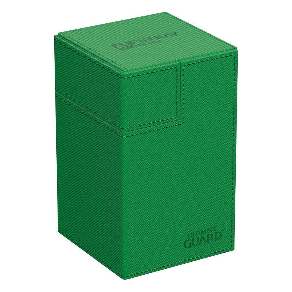 Ultimate Guard Flip'n'Tray 100+ Xenoskin Green Ultimate Guard