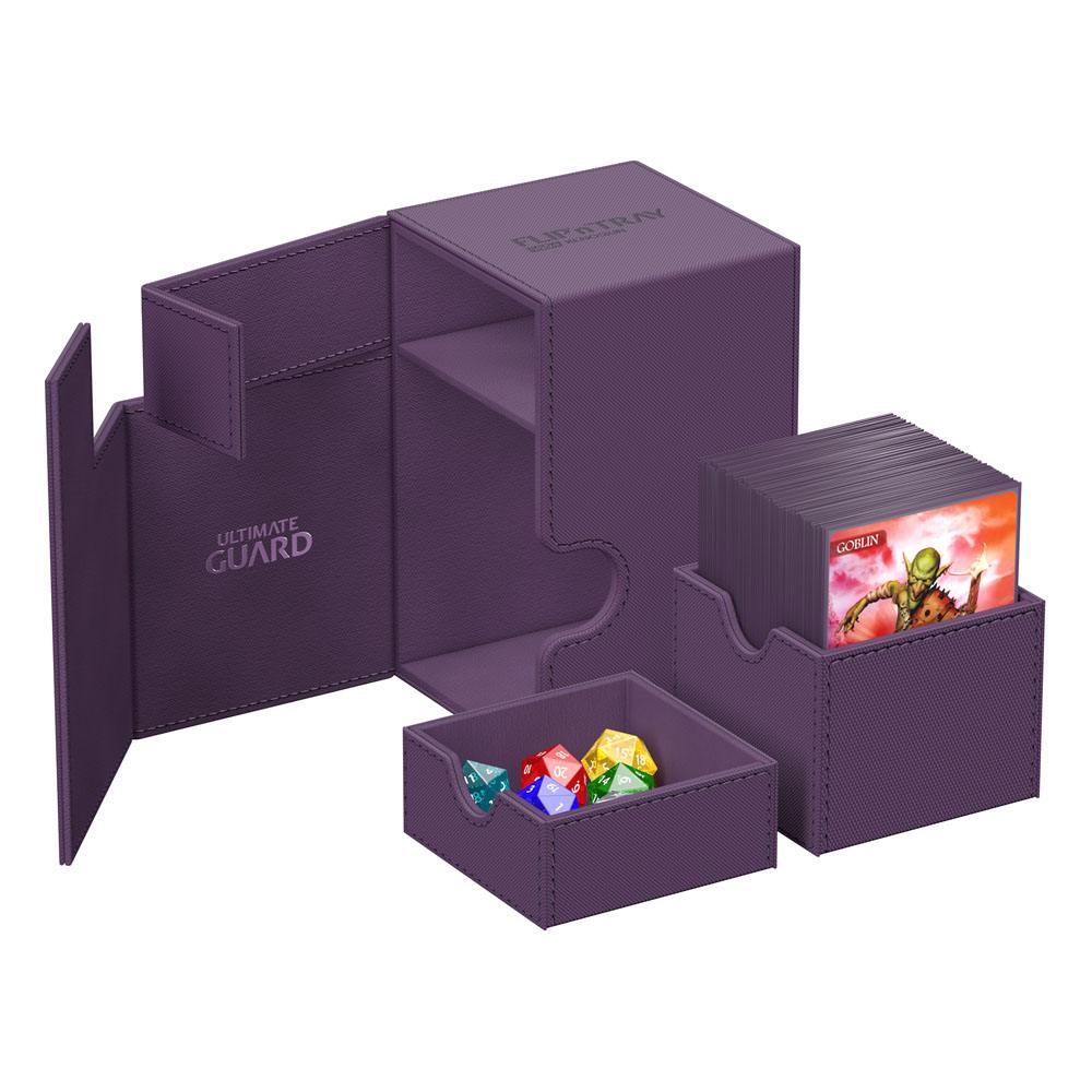 Ultimate Guard Flip'n'Tray 100+ Xenoskin Purple Ultimate Guard