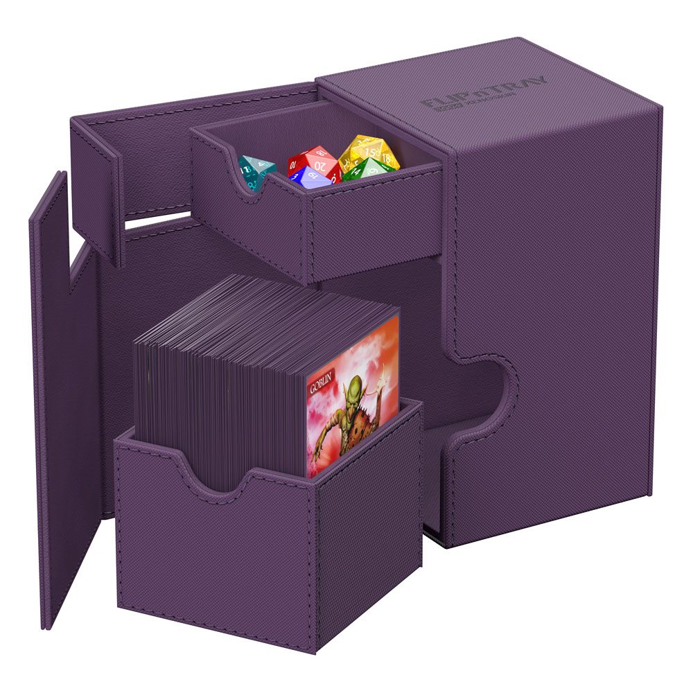 Ultimate Guard Flip'n'Tray 100+ Xenoskin Purple Ultimate Guard