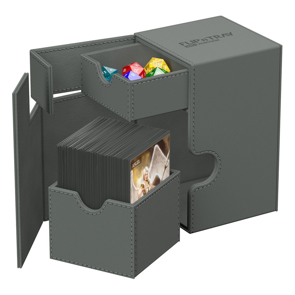 Ultimate Guard Flip'n'Tray 100+ Xenoskin Grey Ultimate Guard