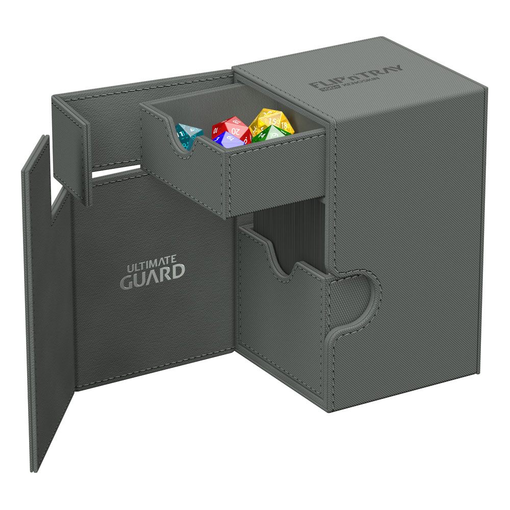 Ultimate Guard Flip'n'Tray 100+ Xenoskin Grey Ultimate Guard