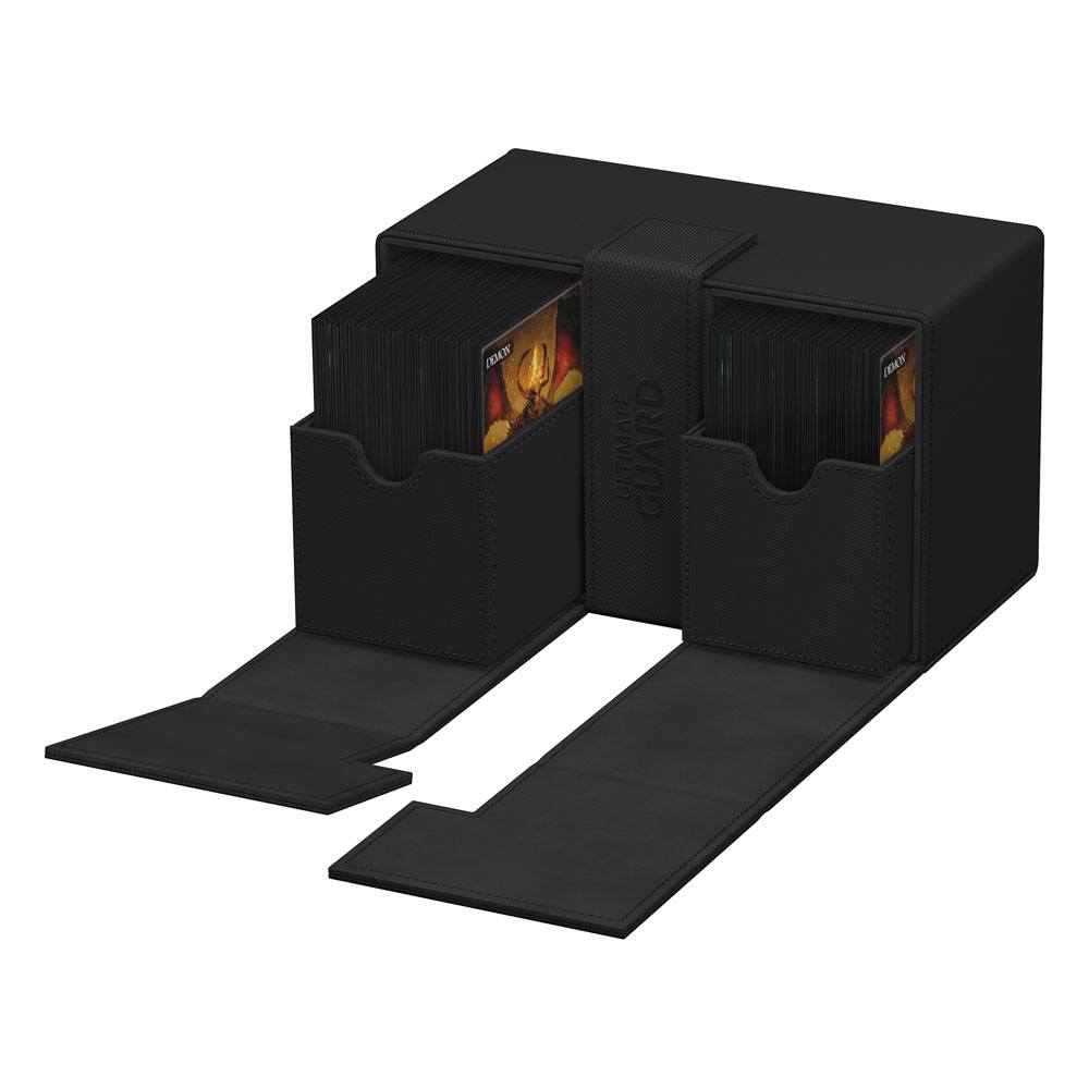 Ultimate Guard Twin Flip'n'Tray 160+ Xenoskin Black Ultimate Guard