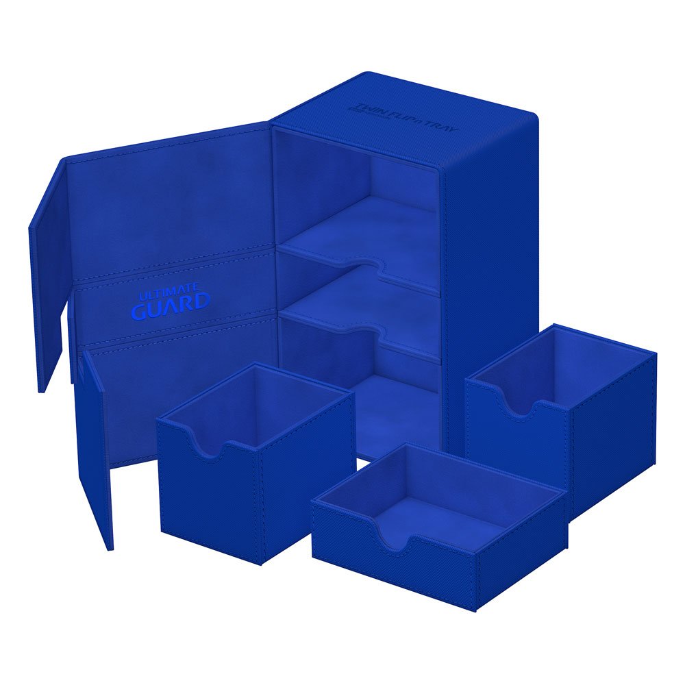 Ultimate Guard Twin Flip'n'Tray 160+ Xenoskin Blue Ultimate Guard