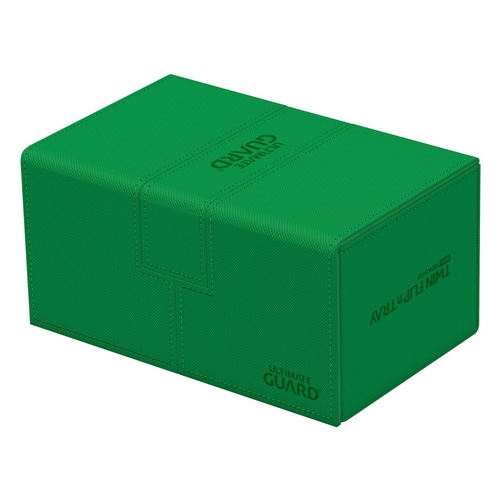 Ultimate Guard Twin Flip'n'Tray 160+ Xenoskin Green Ultimate Guard