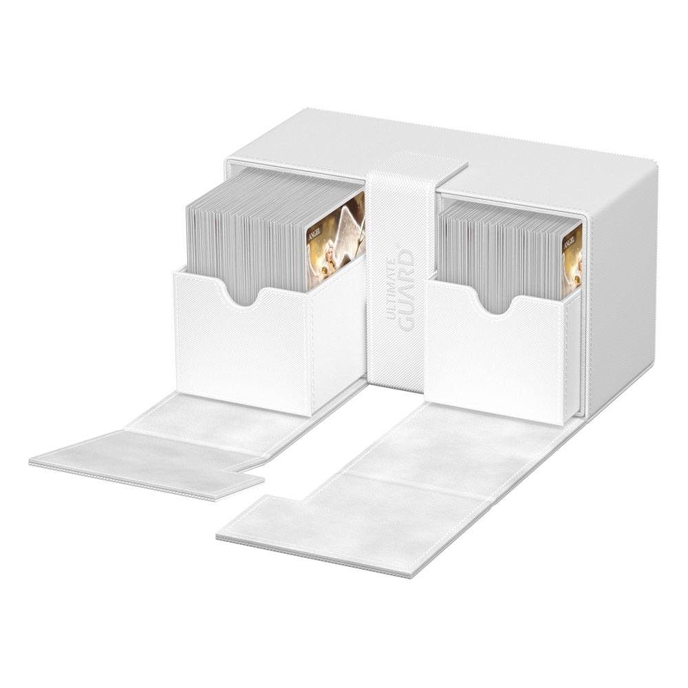 Ultimate Guard Twin Flip'n'Tray 200+ Xenoskin White Ultimate Guard