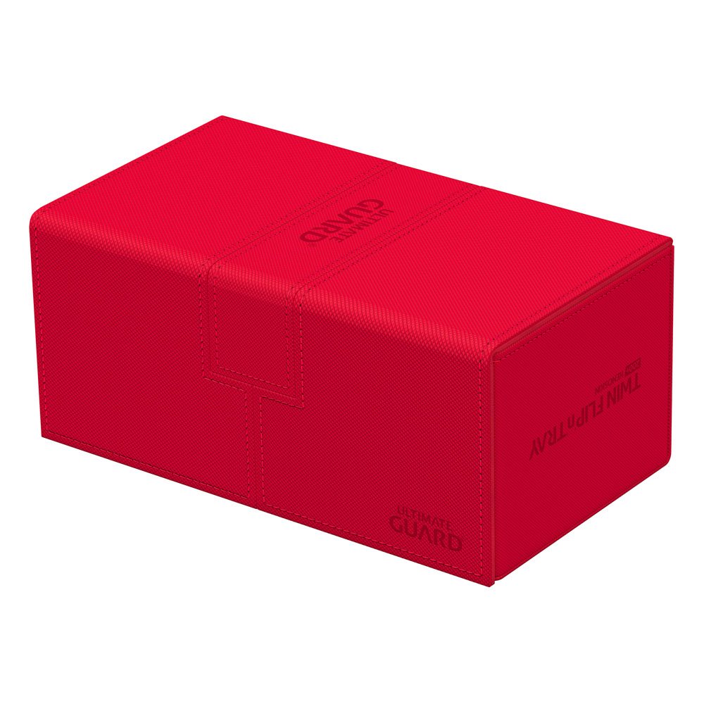 Ultimate Guard Twin Flip'n'Tray 200+ Xenoskin Red Ultimate Guard