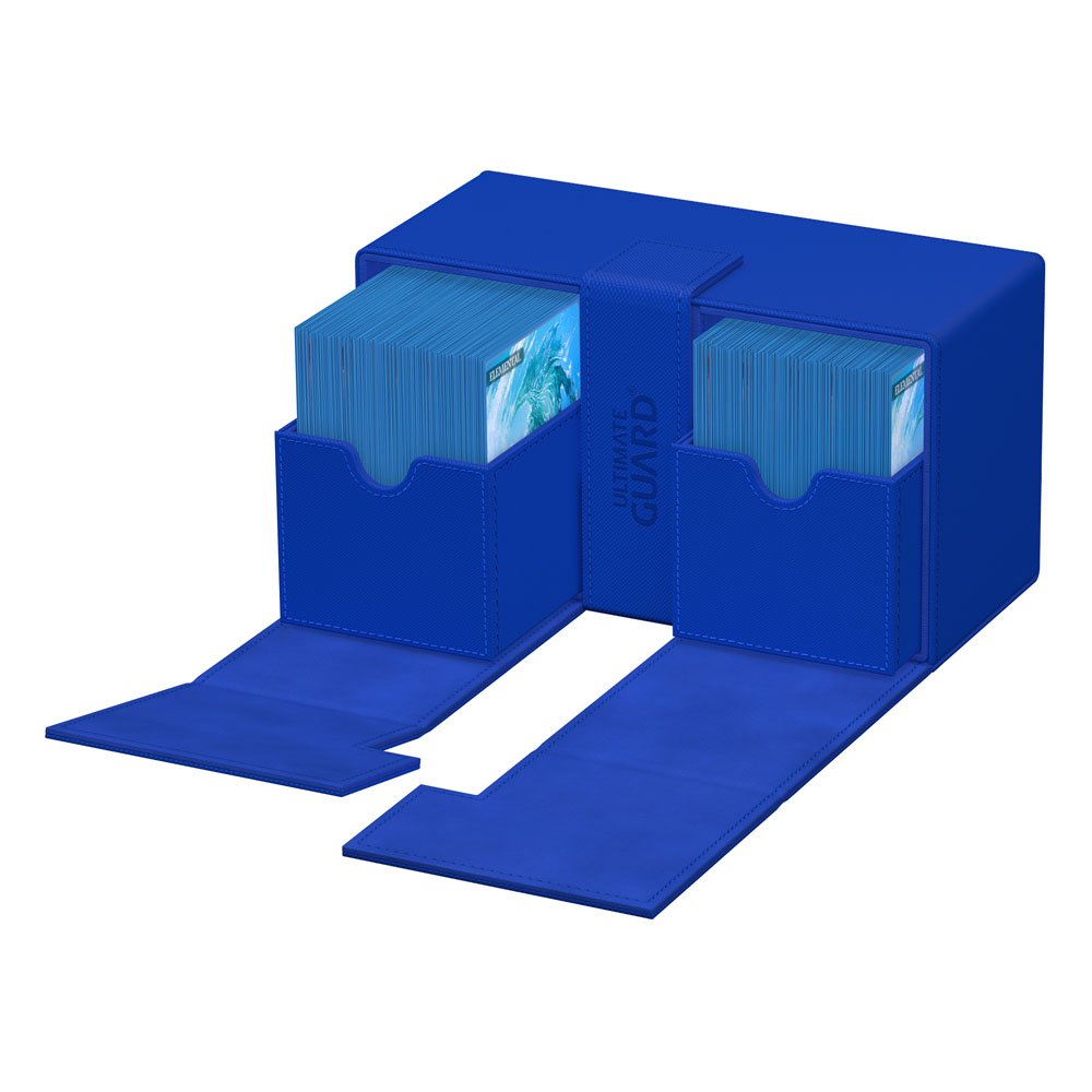 Ultimate Guard Twin Flip'n'Tray 200+ Xenoskin Blue Ultimate Guard