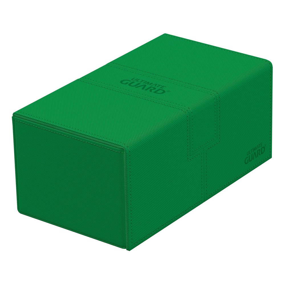 Ultimate Guard Twin Flip'n'Tray 200+ Xenoskin Green Ultimate Guard