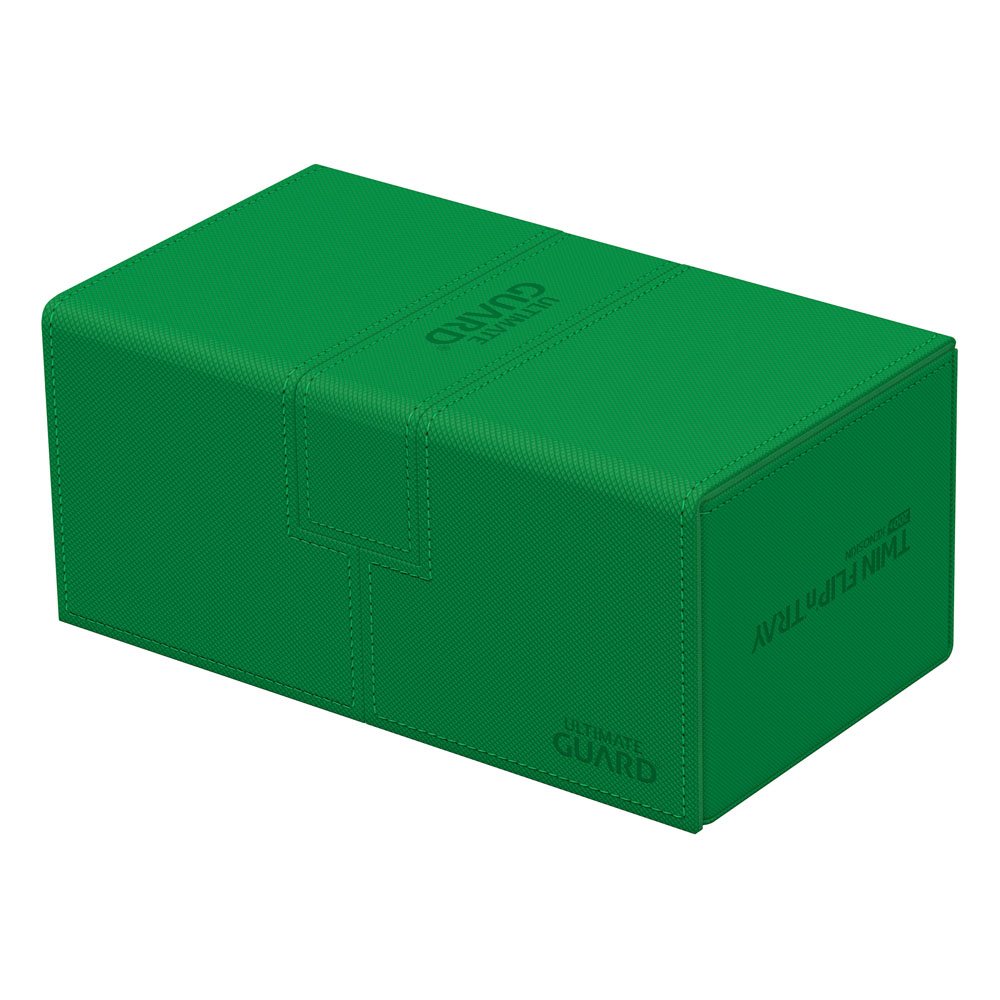 Ultimate Guard Twin Flip'n'Tray 200+ Xenoskin Green Ultimate Guard