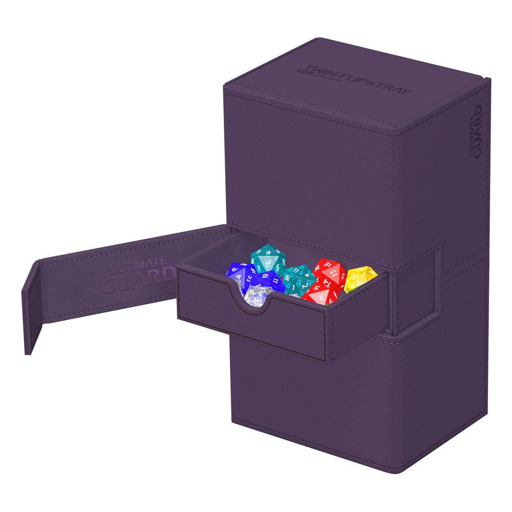 Ultimate Guard Twin Flip'n'Tray 200+ Xenoskin Purple Ultimate Guard