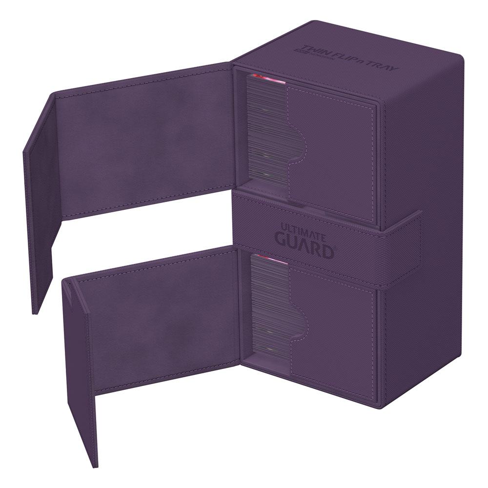 Ultimate Guard Twin Flip'n'Tray 200+ Xenoskin Purple Ultimate Guard