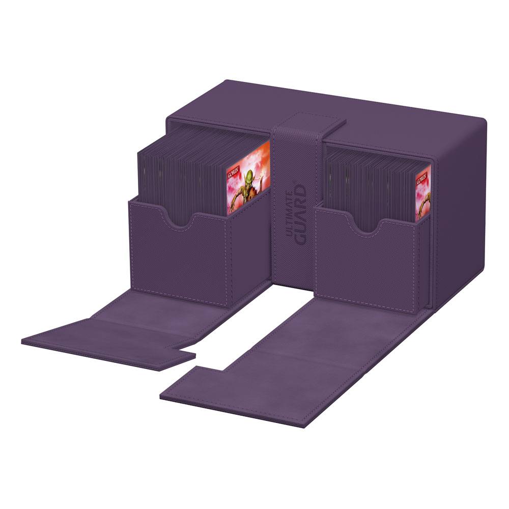 Ultimate Guard Twin Flip'n'Tray 200+ Xenoskin Purple Ultimate Guard