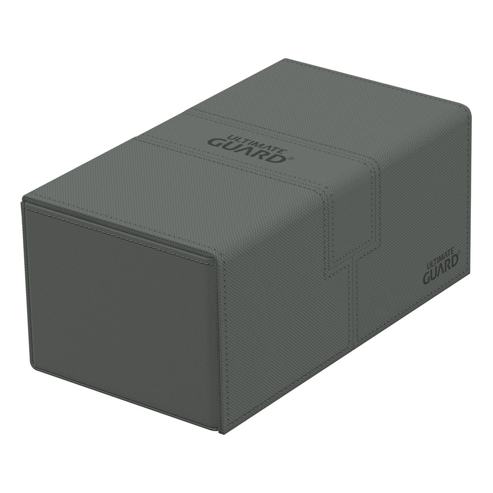 Ultimate Guard Twin Flip'n'Tray 200+ Xenoskin Grey Ultimate Guard