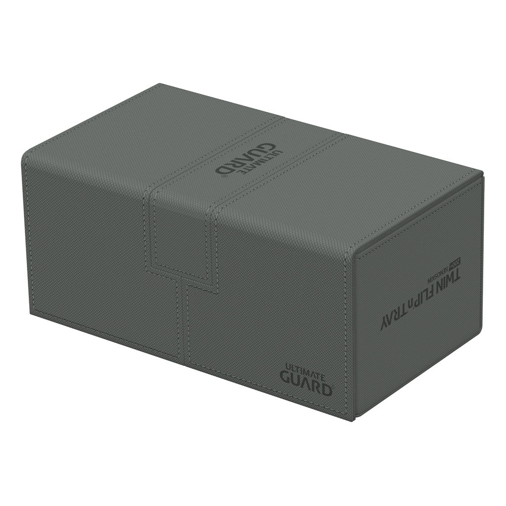 Ultimate Guard Twin Flip'n'Tray 200+ Xenoskin Grey Ultimate Guard