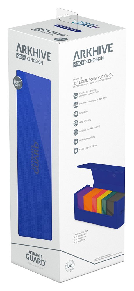 Ultimate Guard Arkhive 400+ Xenoskin Blue Ultimate Guard
