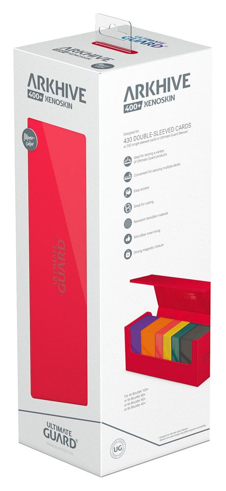 Ultimate Guard Arkhive 400+ Xenoskin Red Ultimate Guard