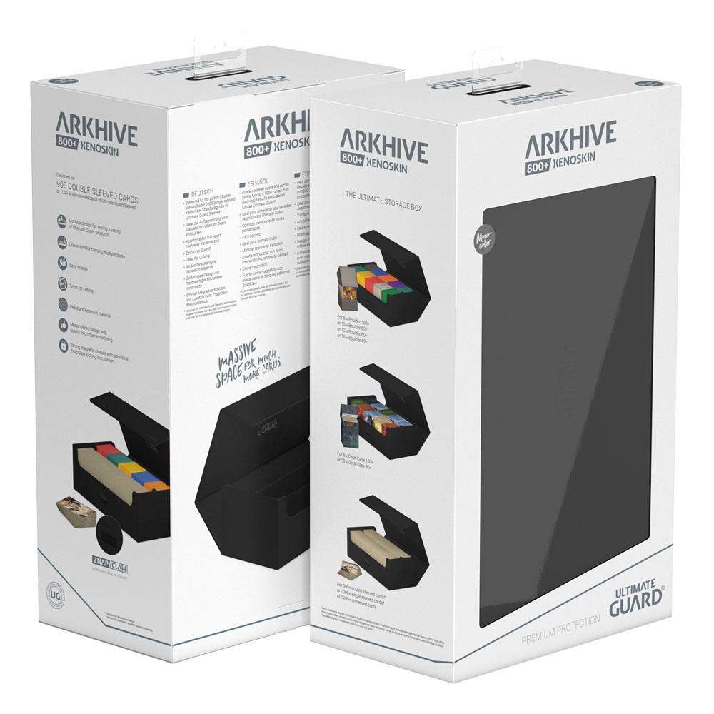 Ultimate Guard Arkhive 800+ Xenoskin Black Ultimate Guard