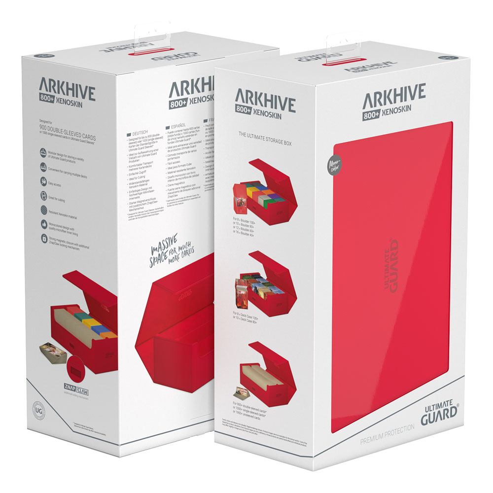 Ultimate Guard Arkhive 800+ Xenoskin Red Ultimate Guard