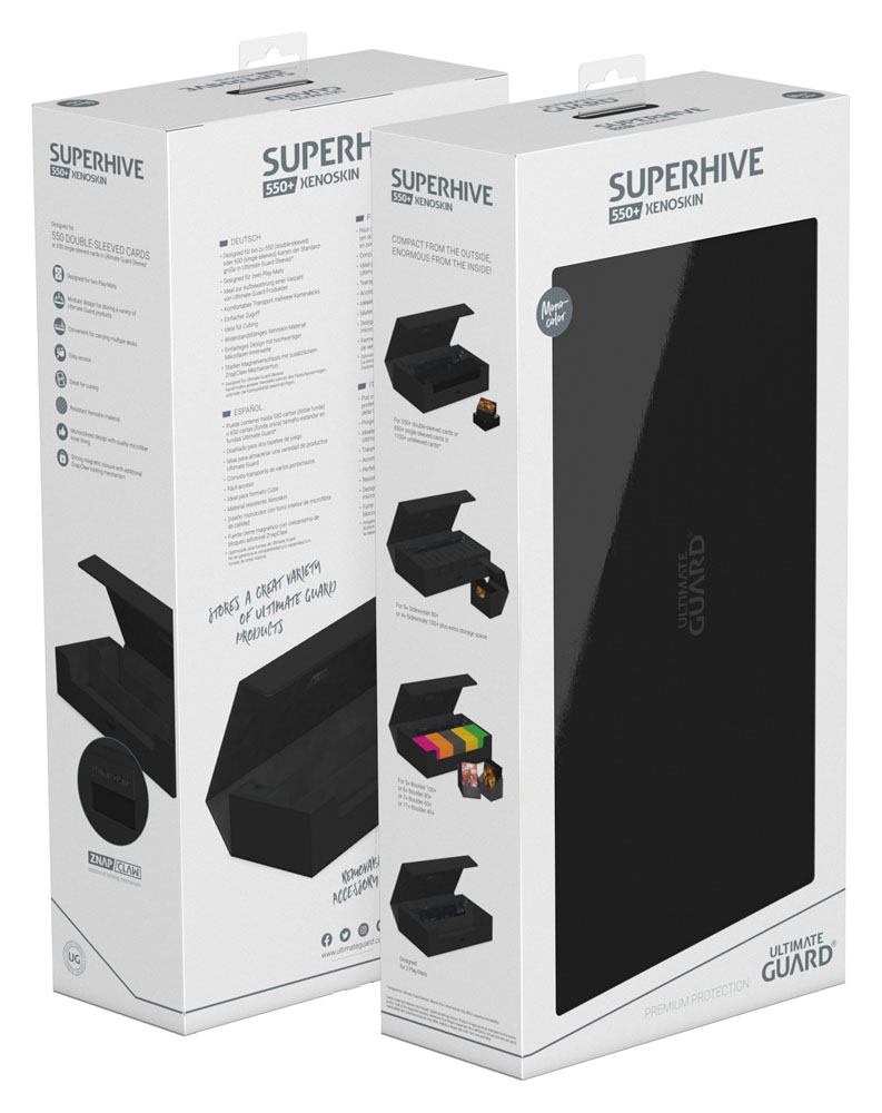 Ultimate Guard Superhive 550+ Xenoskin Black Ultimate Guard