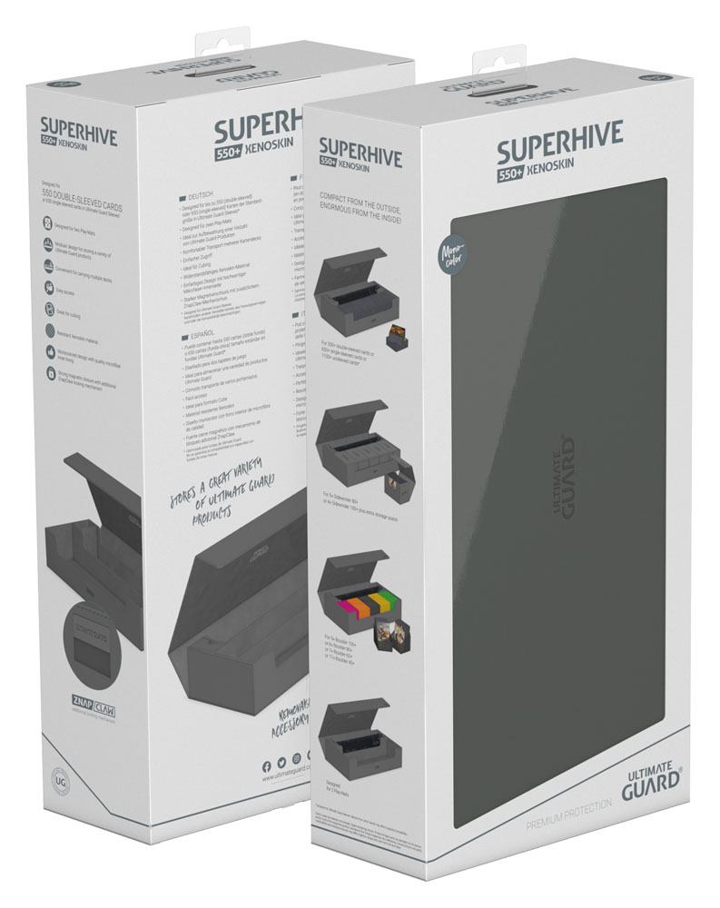 Ultimate Guard Superhive 550+ Xenoskin Grey Ultimate Guard