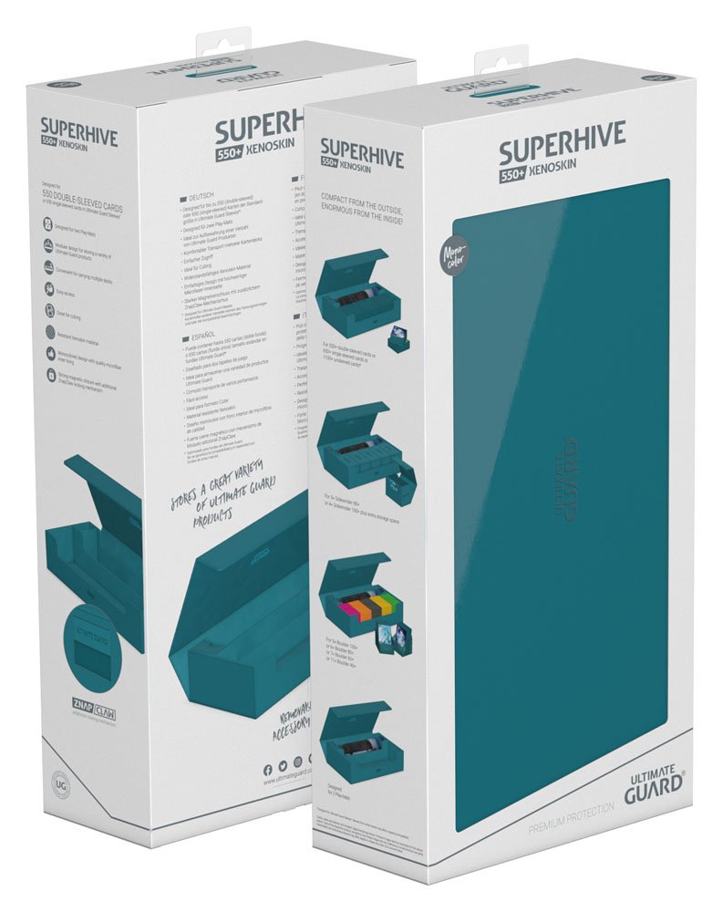 Ultimate Guard Superhive 550+ Xenoskin Petrol Ultimate Guard