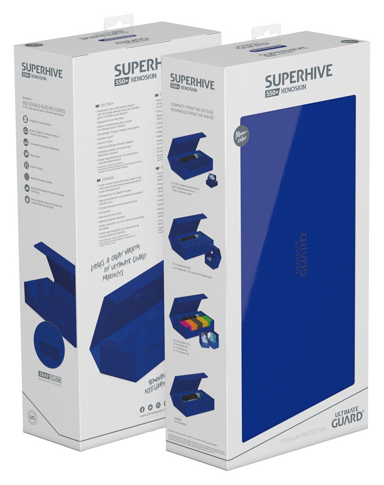 Ultimate Guard Superhive 550+ Xenoskin Blue Ultimate Guard