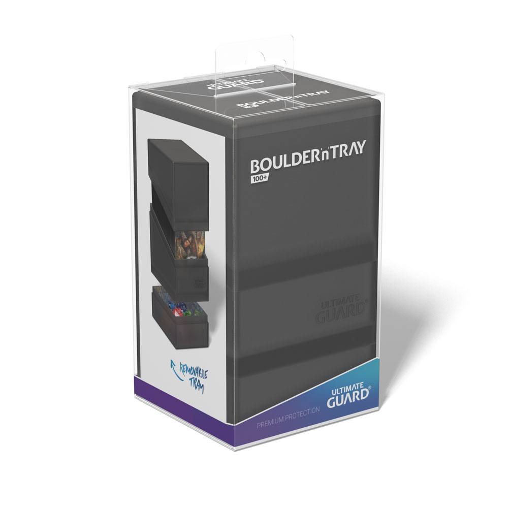 Ultimate Guard Boulder'n'Tray 100+ Onyx Ultimate Guard