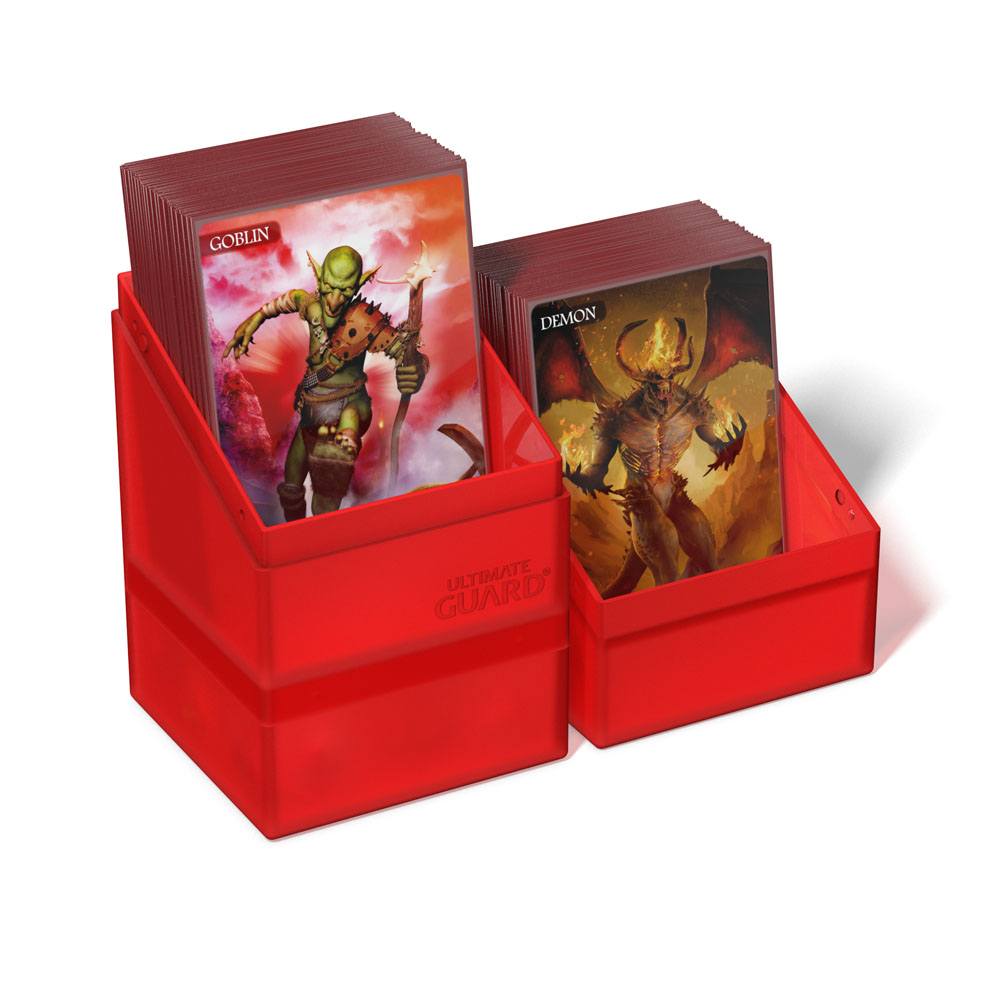 Ultimate Guard Boulder'n'Tray 100+ Ruby Ultimate Guard