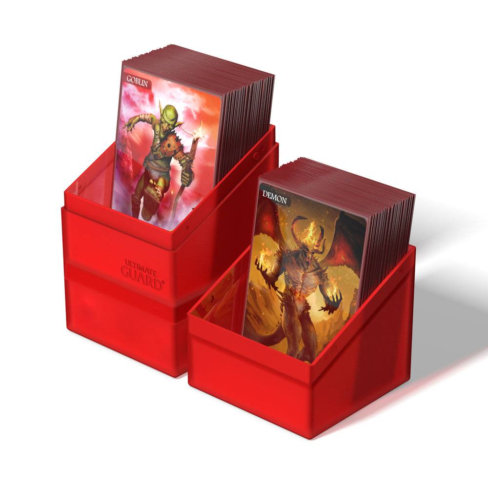 Ultimate Guard Boulder'n'Tray 100+ Ruby Ultimate Guard