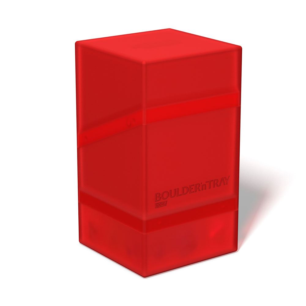 Ultimate Guard Boulder'n'Tray 100+ Ruby Ultimate Guard