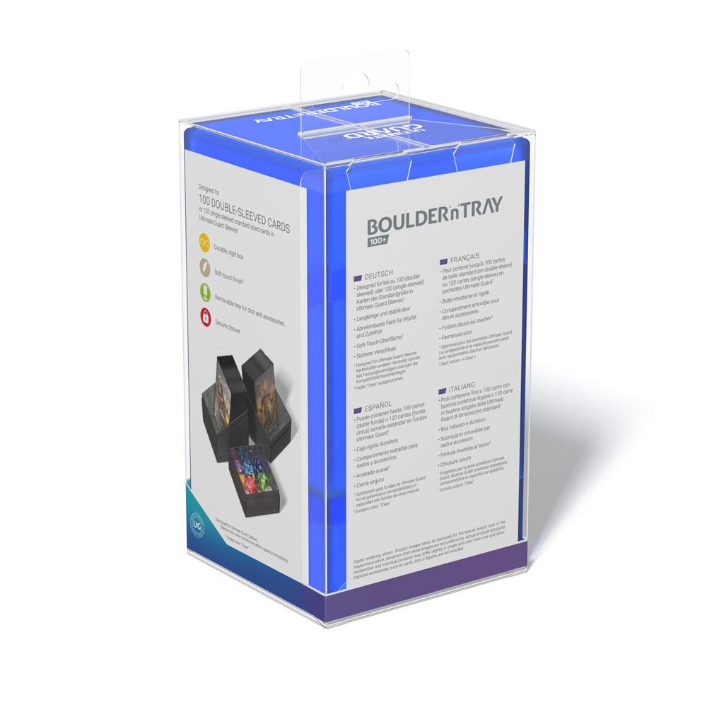 Ultimate Guard Boulder'n'Tray 100+ Sapphire Ultimate Guard