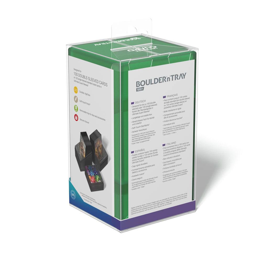 Ultimate Guard Boulder'n'Tray 100+ Emerald Ultimate Guard