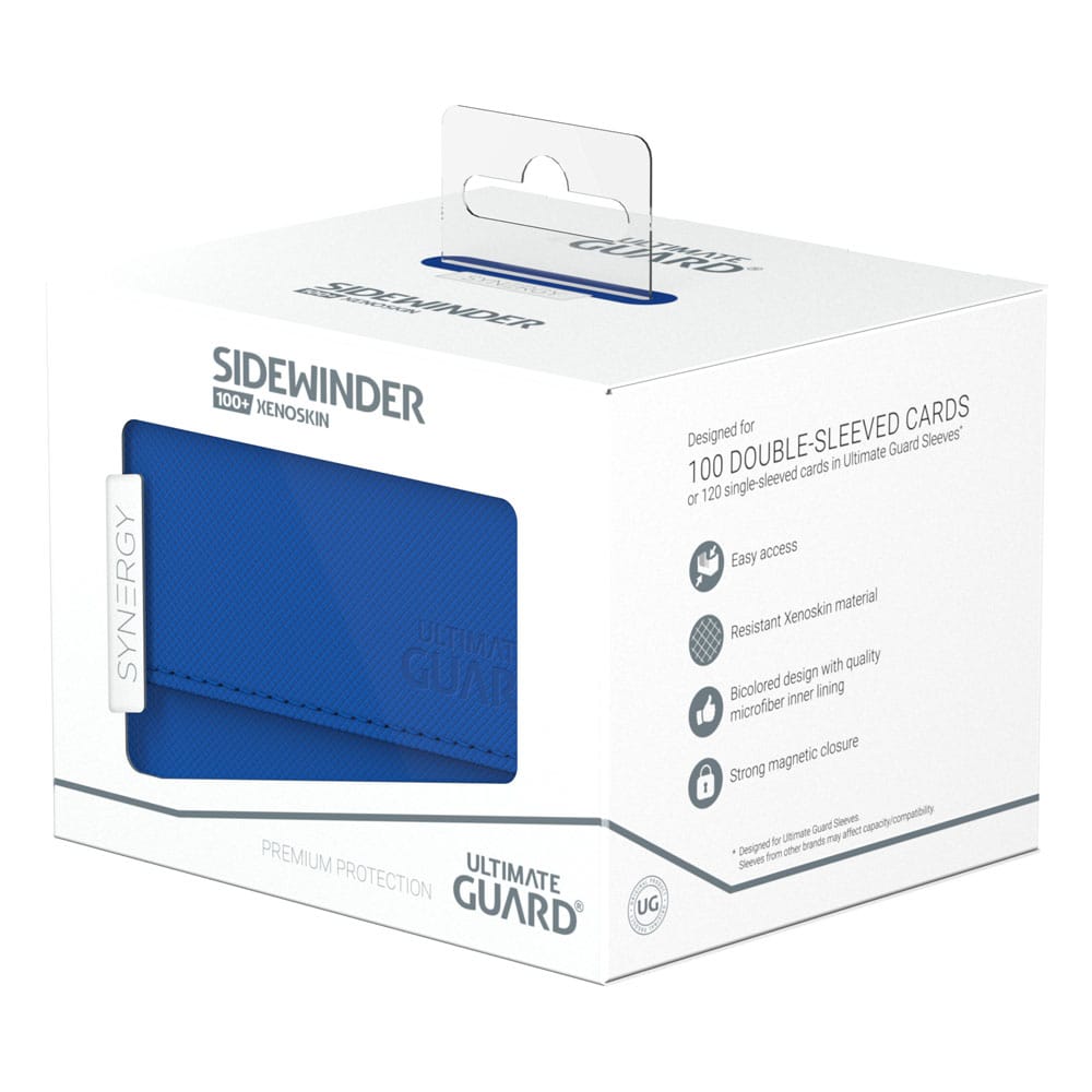 Ultimate Guard Sidewinder 100+ Xenoskin Synergy White/Blue Ultimate Guard