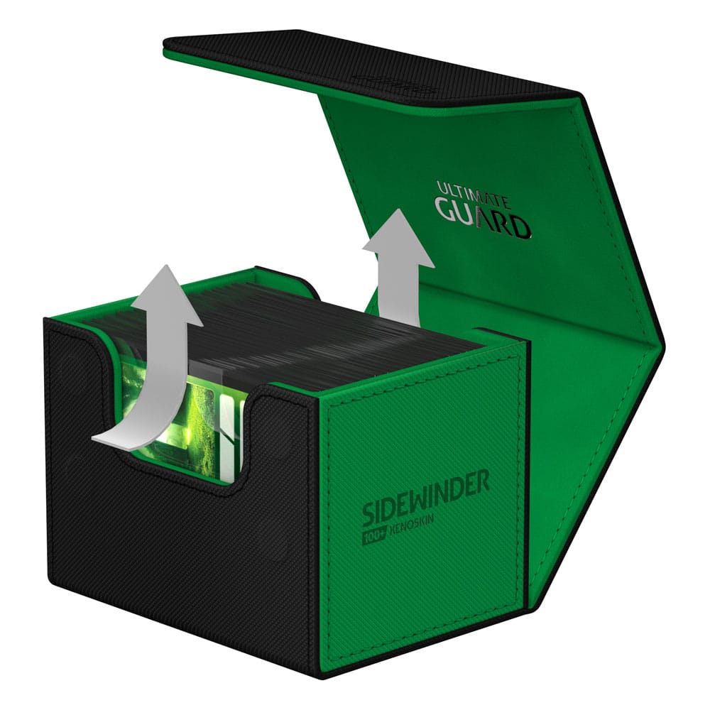 Ultimate Guard Sidewinder 100+ Xenoskin Synergy Black/Green Ultimate Guard