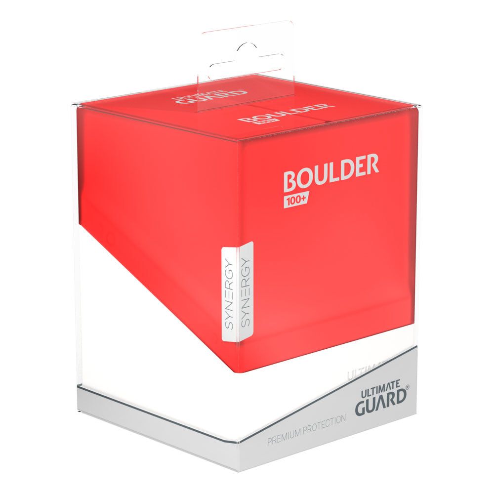 Ultimate Guard Boulder 100+ Synergy Red/White Ultimate Guard