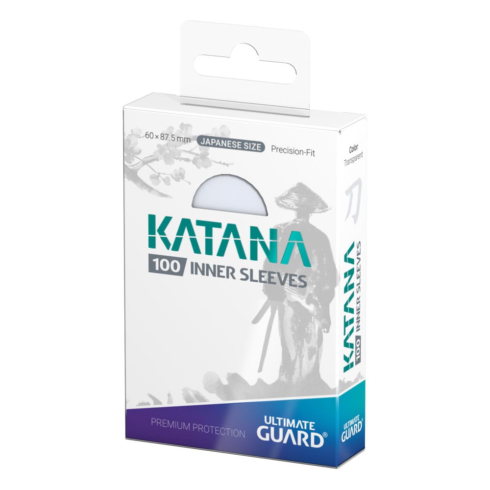 Ultimate Guard Katana Inner Sleeves Japanese Size 100 Ultimate Guard