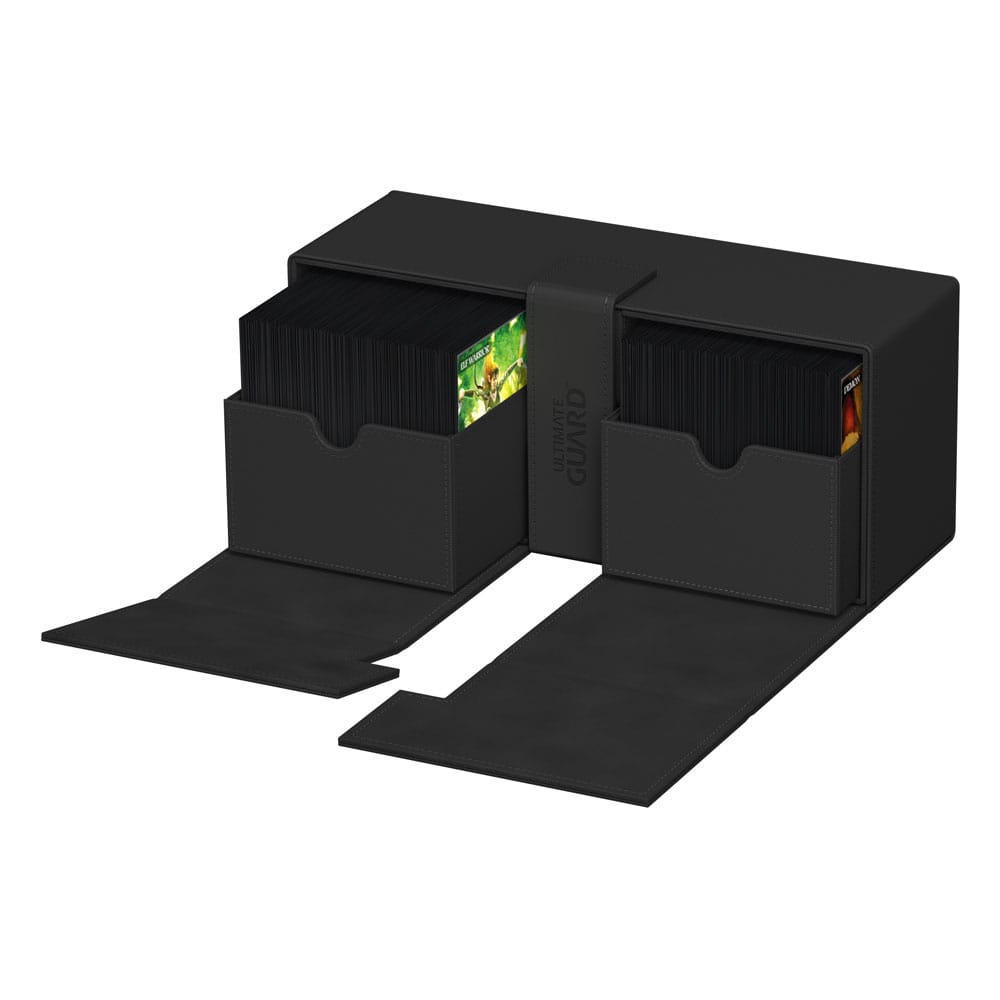 Ultimate Guard Twin Flip'n'Tray 266+ Xenoskin Black Ultimate Guard